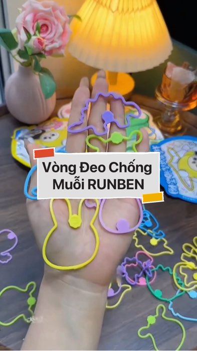 Vòng Đeo Chống Muỗi RUNBEN #VideoHangMevaBe#shopeestyle#ShopeeVideo#ShopeeCreator#LuotVuiMuaLien #diumi214