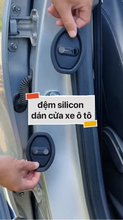 đệm silicon dán cửa xe ô tô #VideohangDoiSong#ShopeeVideo#ShopeeCreator #LuotVuiMuaLien#KOLUyTin#Videomuasam #SandealcungKOL #diumi755