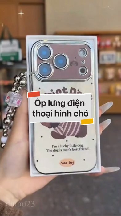 Ốp lưng điện thoại hình chó #VideohangDoiSong#ShopeeVideo#ShopeeCreator #LuotVuiMuaLien#KOLUyTin#Videomuasam #SandealcungKOL #diumi788