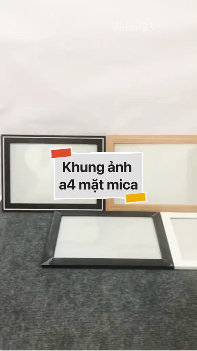 Khung ảnh a4 mặt mica #VideohangDoiSong#ShopeeVideo#ShopeeCreator #LuotVuiMuaLien#KOLUyTin#Videomuasam #SandealcungKOL #diumi801