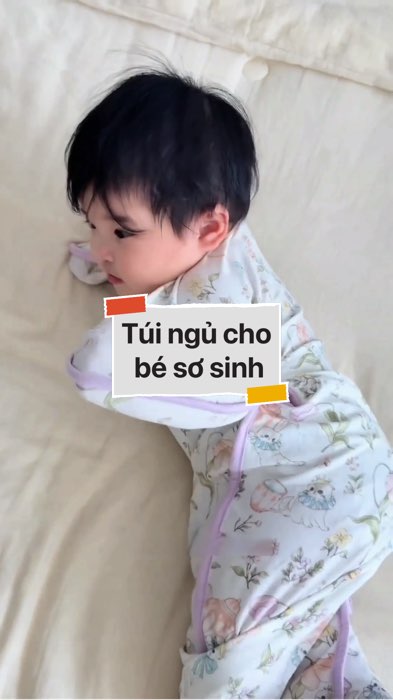 Túi ngủ cho bé sơ sinh #VideoHangMevaBe#shopeestyle#ShopeeVideo#ShopeeCreator#LuotVuiMuaLien #diumi840
