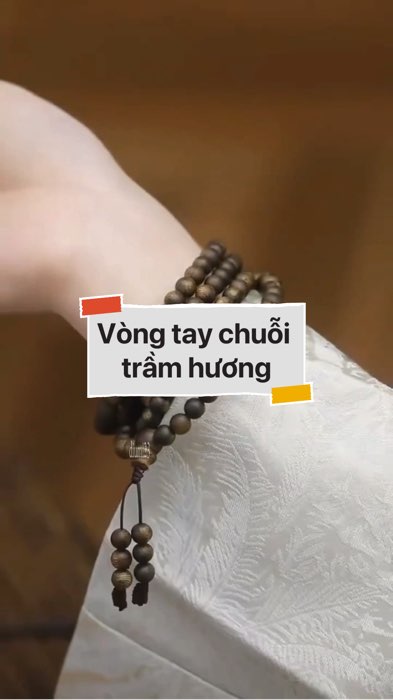 ￼Vòng tay chuỗi trầm hương #VideohangDoiSong#ShopeeVideo#ShopeeCreator #LuotVuiMuaLien#KOLUyTin#Videomuasam #SandealcungKOL #diumi6