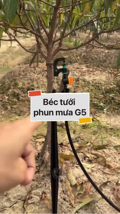 Béc tưới phun mưa G5 #VideohangDoiSong#ShopeeVideo#diumi12 #LuotVuiMuaLien#KOLUyTin#Videomuasam #SandealcungKOL