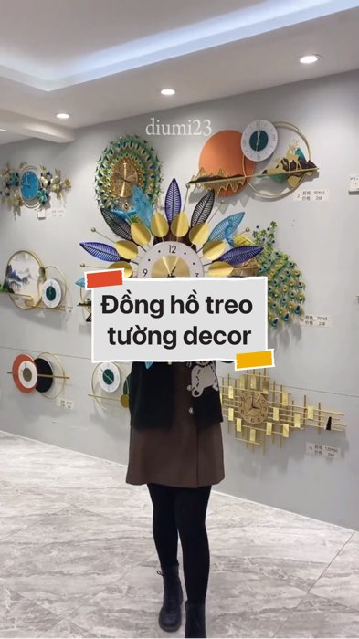 ￼Đồng hồ treo tường decor #VideohangDoiSong#ShopeeVideo#ShopeeCreator #LuotVuiMuaLien#KOLUyTin#Videomuasam #SandealcungKOL #diumi14