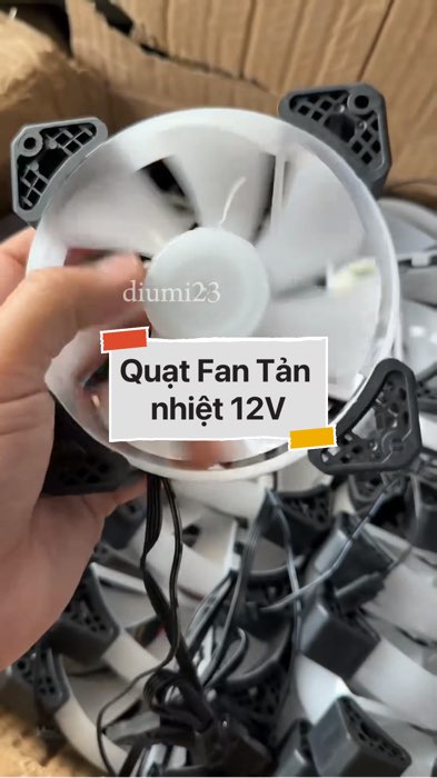 ￼Quạt Fan Tản nhiệt 12V #VideohangDoiSong#ShopeeVideo#ShopeeCreator #LuotVuiMuaLien#KOLUyTin#Videomuasam #SandealcungKOL #diumi23