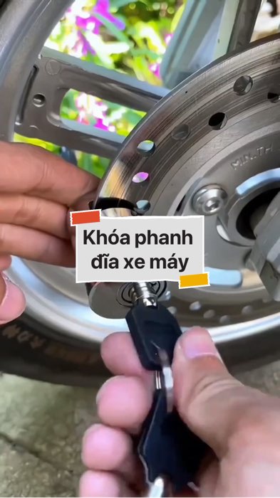 ￼Khóa phanh đĩa xe chống trộm #VideohangDoiSong#ShopeeVideo#ShopeeCreator #LuotVuiMuaLien#KOLUyTin#Videomuasam #SandealcungKOL #diumi18