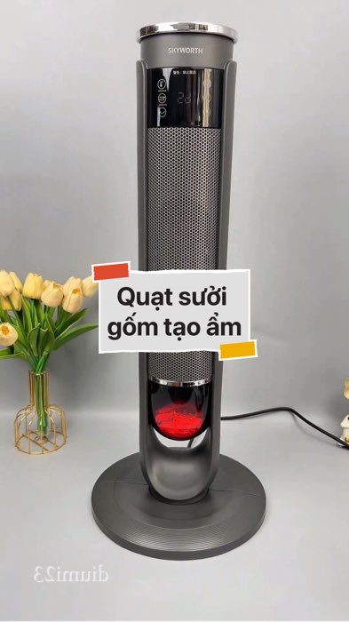 Quạt sưởi gốm tạo ẩm #VideohangDienTu#shopeestyle#ShopeeVideo#ShopeeCreator #LuotVuiMuaLien#KOLUyTin#Videomuasam #SandealcungKOL #diumi40