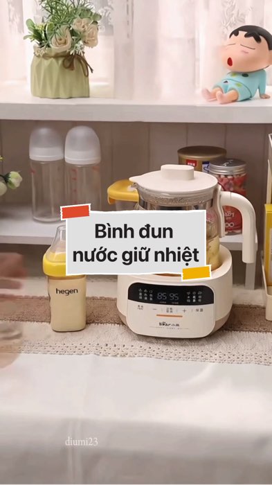 Bình đun nước giữ nhiệt #VideohangDienTu#shopeestyle#ShopeeVideo#ShopeeCreator #LuotVuiMuaLien#KOLUyTin#Videomuasam #SandealcungKOL #diumi117