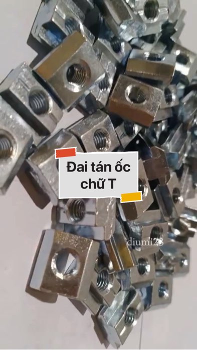 ￼ Đai ốc T xoay cho nhôm định hình #VideohangDoiSong#ShopeeVideo#ShopeeCreator #LuotVuiMuaLien#KOLUyTin#Videomuasam #SandealcungKOL #diumi144