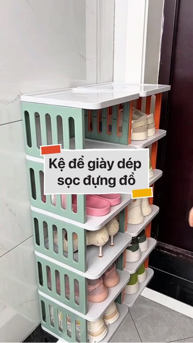 Kệ để giày dép sọc đựng đồ #VideoHangGiaDung#shopeestyle#ShopeeVideo#ShopeeCreator #LuotVuiMuaLien #diumi202