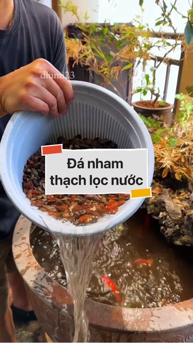 ￼Đá nham thạch lọc nước #VideohangDoiSong#ShopeeVideo&#ShopeeCreator #LuotVuiMuaLien#KOLUyTin#Videomuasam #SandealcungKOL #diumi222