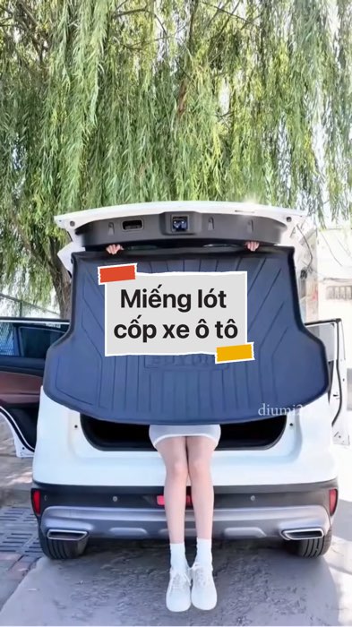 lót cốp xe ô tô #VideohangDoiSong#ShopeeVideo#ShopeeCreator #LuotVuiMuaLien#KOLUyTin#Videomuasam #SandealcungKOL #diumi236