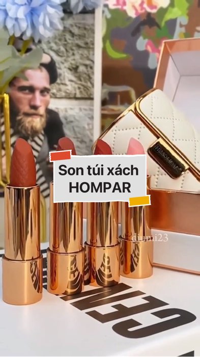 Son túi xách HOMPAR #VideohangLamDep#shopeestyle#ShopeeVideo#ShopeeCreator #LuotVuiMuaLien#KOLUyTin#Videomuasam #SandealcungKOL #diumi269