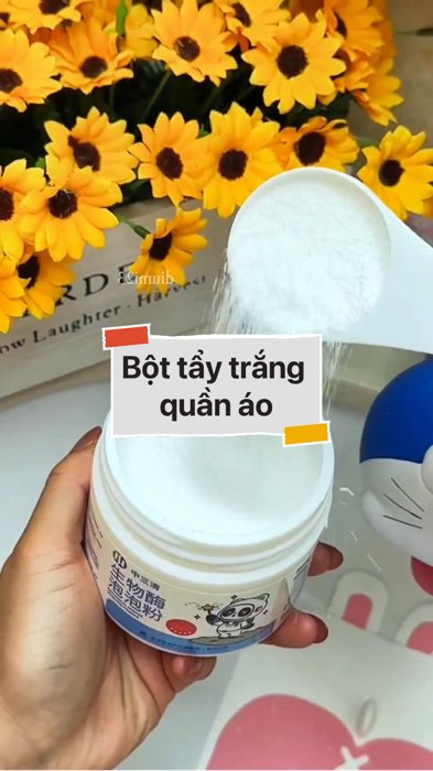 Bột tẩy trắng quần áo #VideohangDoiSong#ShopeeVideo#ShopeeCreator #LuotVuiMuaLien#KOLUyTin#Videomuasam #SandealcungKOL #diumi290