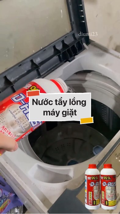 Nước tẩy lồng máy giặt #VideohangDoiSong#ShopeeVideo#ShopeeCreator #LuotVuiMuaLien#KOLUyTin#Videomuasam #SandealcungKOL #diumi292