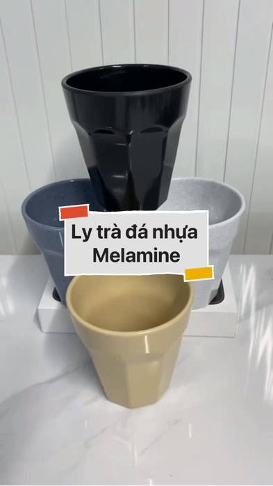 Ly trà đá nhựa Melamine #VideohangDoiSong#ShopeeVideo#ShopeeCreator #LuotVuiMuaLien#KOLUyTin#Videomuasam #SandealcungKOL #diumi302