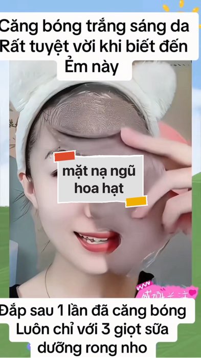 mặt nạ ngũ hoa hạt #VideohangLamDep#shopeestyle#ShopeeVideo#ShopeeCreator #LuotVuiMuaLien#KOLUyTin#Videomuasam #SandealcungKOL #diumi336