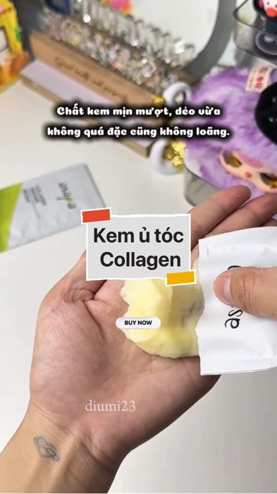 ￼Kem ủ Collagen phục hồi tóc #VideohangLamDep#shopeestyle#ShopeeVideo#ShopeeCreator #LuotVuiMuaLien#KOLUyTin#Videomuasam #SandealcungKOL #diumi341