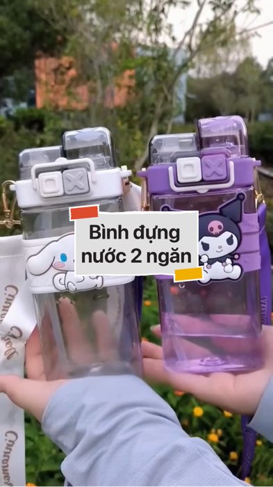 Bình Nước 2 Ngăn Có Ống Hút #VideohangTieuDung #shopeestyle#ShopeeVideo#ShopeeCreator #LuotvuiMuaLien#KOLUyTin#Videomuasam #SandealcungKOL #diumi374