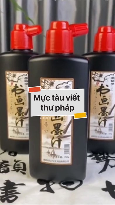 Mực tàu viết thư pháp #videohangvanphongpham#shopeestyle#ShopeeVideo#ShopeeCreator #LuotVuiMuaLien #diumi443