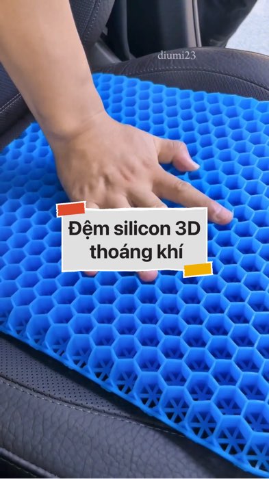 ￼Đệm ngồi silicon 3D thoáng khí #VideohangDoiSong#ShopeeVideo#ShopeeCreator #LuotVuiMuaLien#KOLUyTin#Videomuasam #SandealcungKOL #diumi454
