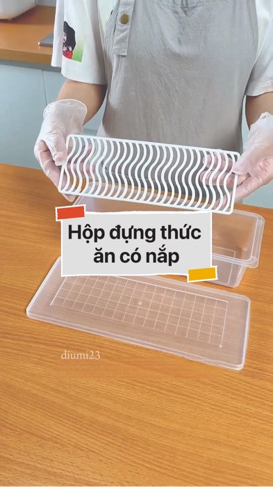 ￼Hộp đựng thức ăn có nắp #VideoHangGiaDung#shopeestyle#ShopeeVideo#ShopeeCreator #LuotVuiMuaLien #diumi478