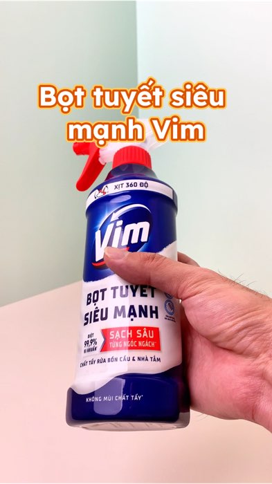 Bọt tuyết siêu mạnh tẩy bồn cầu Vim #ShopeeVideo #ShopeeCreator #LuotVuiMuaLien #shopthinhhanh #SandealcungKOL #KOLUyTin #Vim #bottuyetvim #tayboncau