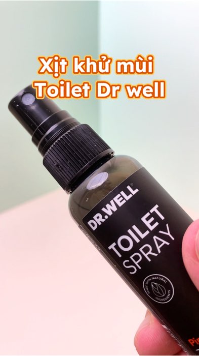 Xịt khử mùi Toilet nhà vệ sinh Dr. Well #ShopeeVideo #ShopeeCreator #LuotVuiMuaLien #shopthinhhanh #SandealcungKOL #KOLUyTin #xitkhumui #khumuitoilet