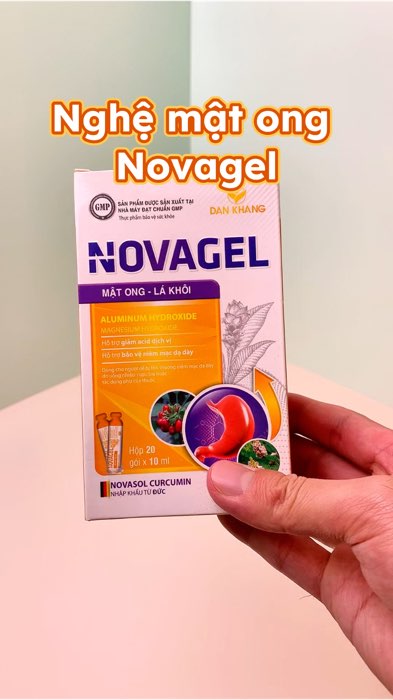 Gói uống dung dịch nghệ mật ong Novagel #ShopeeVideo #ShopeeCreator #LuotVuiMuaLien #shopthinhhanh #SandealcungKOL #KOLUyTin #novagel #dankhang