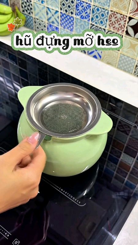 Hũ đựng mỡ heo #hudungmo #videohangtieudung #ShopeeCreator #LuotVuiMuaLien #HangMoiVe #shopeevideo