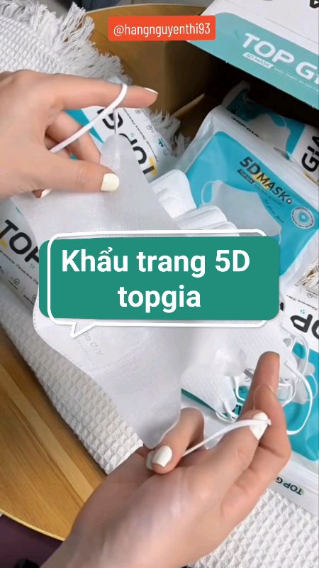 Khẩu trang 5D topgia #Videohangnhacua #KOLUyTin #shopeecreator #xuhuong #ShopeeVideo #hangmoive #luotvuimualien #shopxuhuong #videomuasam #khautrang