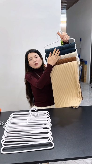 Móc treo quần áo đa năng #nhi68review #KOLUyTin #ShopeeVideo #mocquanao #moc5tang
