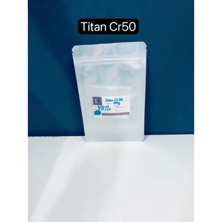 100g Titan Nano CR-50 Chống Nắng, Chống Trôi, Make Up Nâng Tone - Titanium Dioxide - Nguyên Liệu Mỹ Phẩm