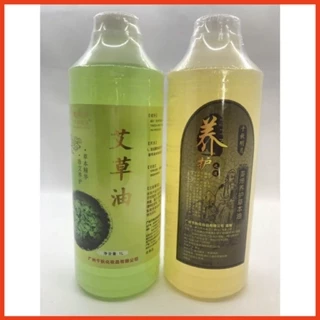 Dầu massage body ngải cứu, gừng - chai 1000ml chai To