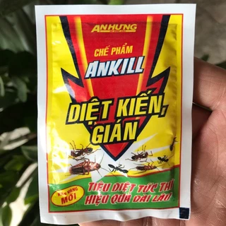 10 gói Chế phẩm diệt kiến gián ANKILL (20g)