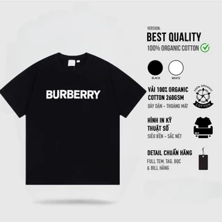 Áo thun Burberry Basic cao cấp Áo thun BBR nam nữ mới nhất