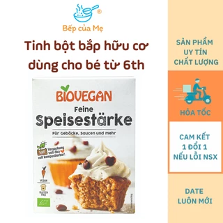 Tinh bột bắp hữu cơ làm bánh cho bé ăn dặm từ 6 tháng Biovegan của Đức, Shop Bếp Của Mẹ.