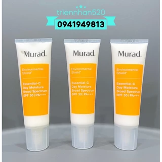 (Fullsize 50ml - Mini 23ml DATE XA) Kem chống nắng Murad Essential-C Day Moisture SPF 30 +++