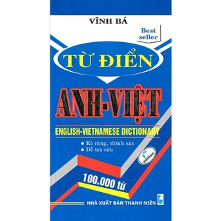 Sách - Từ Điển Anh - Việt (100.000 Từ)