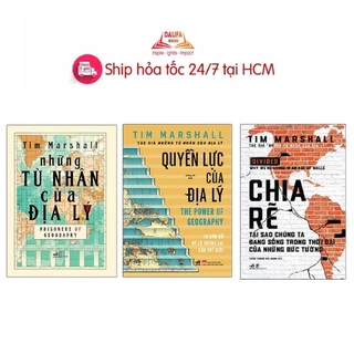 Sách - Series sách của tác giả Tim Marshall Những tù nhân của địa lý (Nhã Nam HCM)