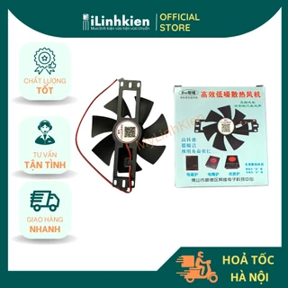 Quạt bếp từ 12V 18V sải cánh 11cm chất lượng cao.