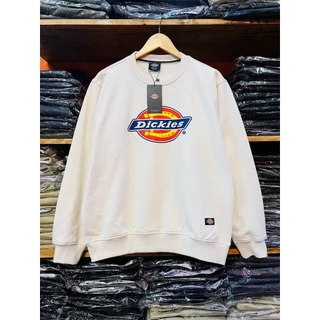 Áo sweater nỉ Dickies nam nữ unisex form rộng basic in ngực chính hãng - Helistore