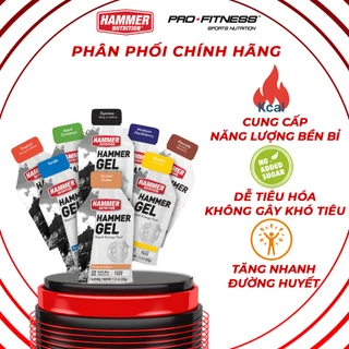 Gel năng lượng chạy bộ Hammer Nutrition - Profitness Store - Bổ sung năng lượng bền bỉ khi vận động thể thao (Gói 33g)