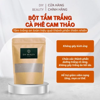 Bột Cà Phê Cam Thảo Cao Cấp tắm trắng da, giảm mụn body 300gram (Bản cải tiến dưỡng trắng x2)