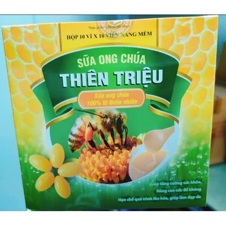 Viên nang Sữa Ong Chúa Thiên Triệu - Đẹp da - Ngăn ngừa lão hóa (hộp 100 viên)