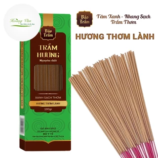 Nhang trầm hương Bảo Trầm hương thơm lành - Hộp xanh