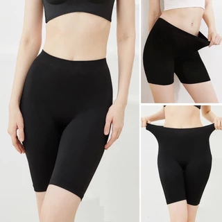 Quần Legging Lửng Co Giãn,Vải thun Cao Cấp biker nữ đùi ngố đồ mặc nhà dáng ôm bó lưng thun tập gym yoga bigsize