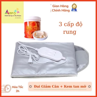 Đai quấn nóng giảm béo ( Bh12 tháng ) ,Đai giảm béo massage 3 cấp độ