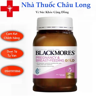 VIÊN UỐNG BỔ SUNG VITAMIN VÀ DHA CHO BÀ BẦU BLACKMORES PREGNANCY & BREAST FEEDING GOLD