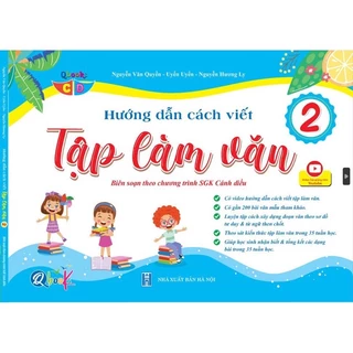 Sách - Hướng Dẫn Cách Viết Tập Làm Văn Lớp 2 (Biên soạn theo chương trình SGK Cánh Diều)